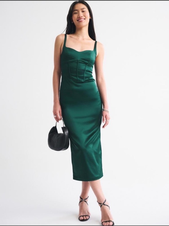 Abercrombie & Fitch Dresses & Skirts - A&F Corset Midi Dress NWT